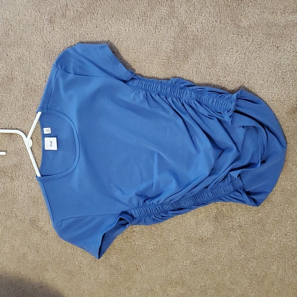 TNA Malibu tshirt blue scrunched - Picture 1 of 1